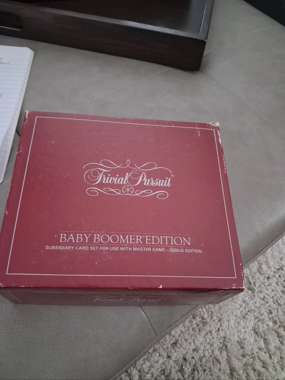 Vintage 1983 Trivial Pursuit Baby Boomer Edition In Excellent Condition